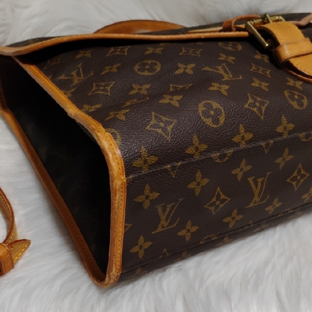SALE! Auth Louis Vuitton Monogram Beverly 2 Way Shoulder Bag Strap/Bag M51121 - Picture 6 of 16